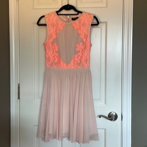 Ted Baker - Vember Lace Color Block Dress size 1
